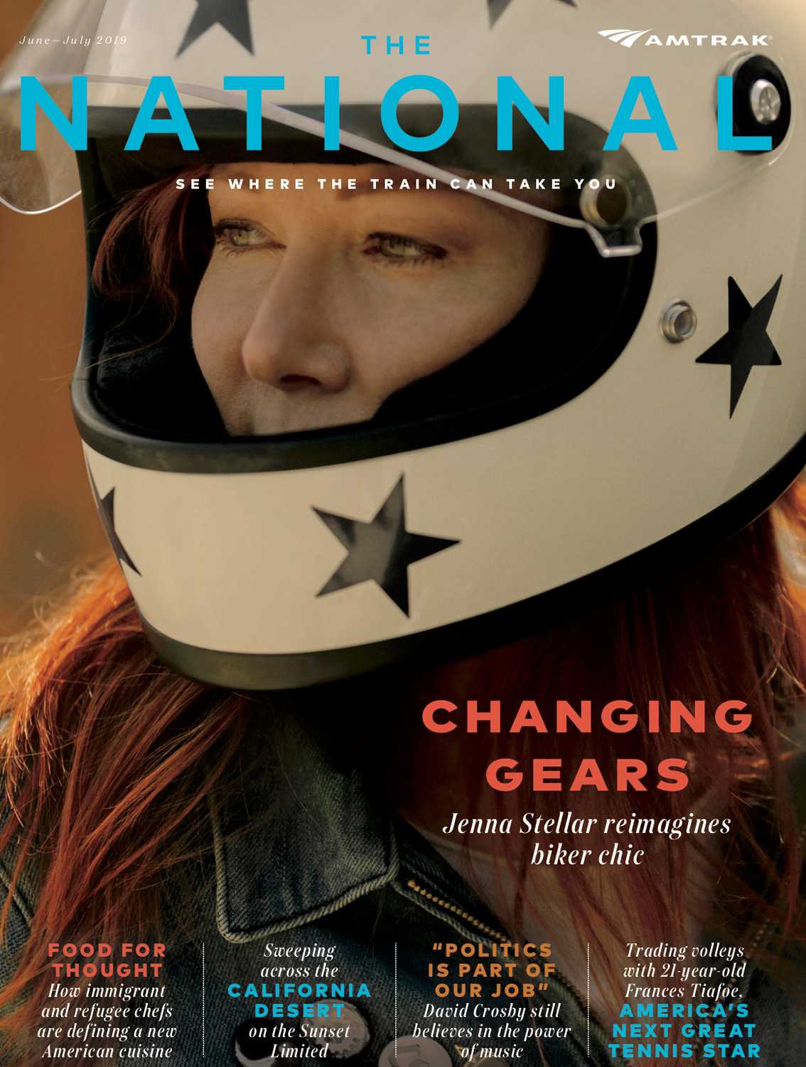 Read more about the article Elizabeth Weinberg photographed Jenna Stellar for Amtrak | The National
