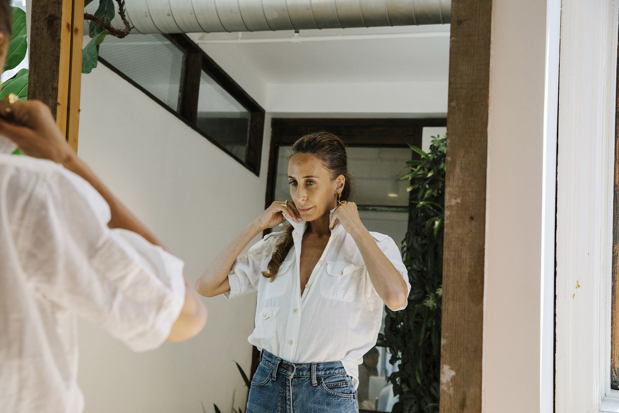 Read more about the article Laurel Golio photographed designer Mara Hoffman at her studio for Monocle