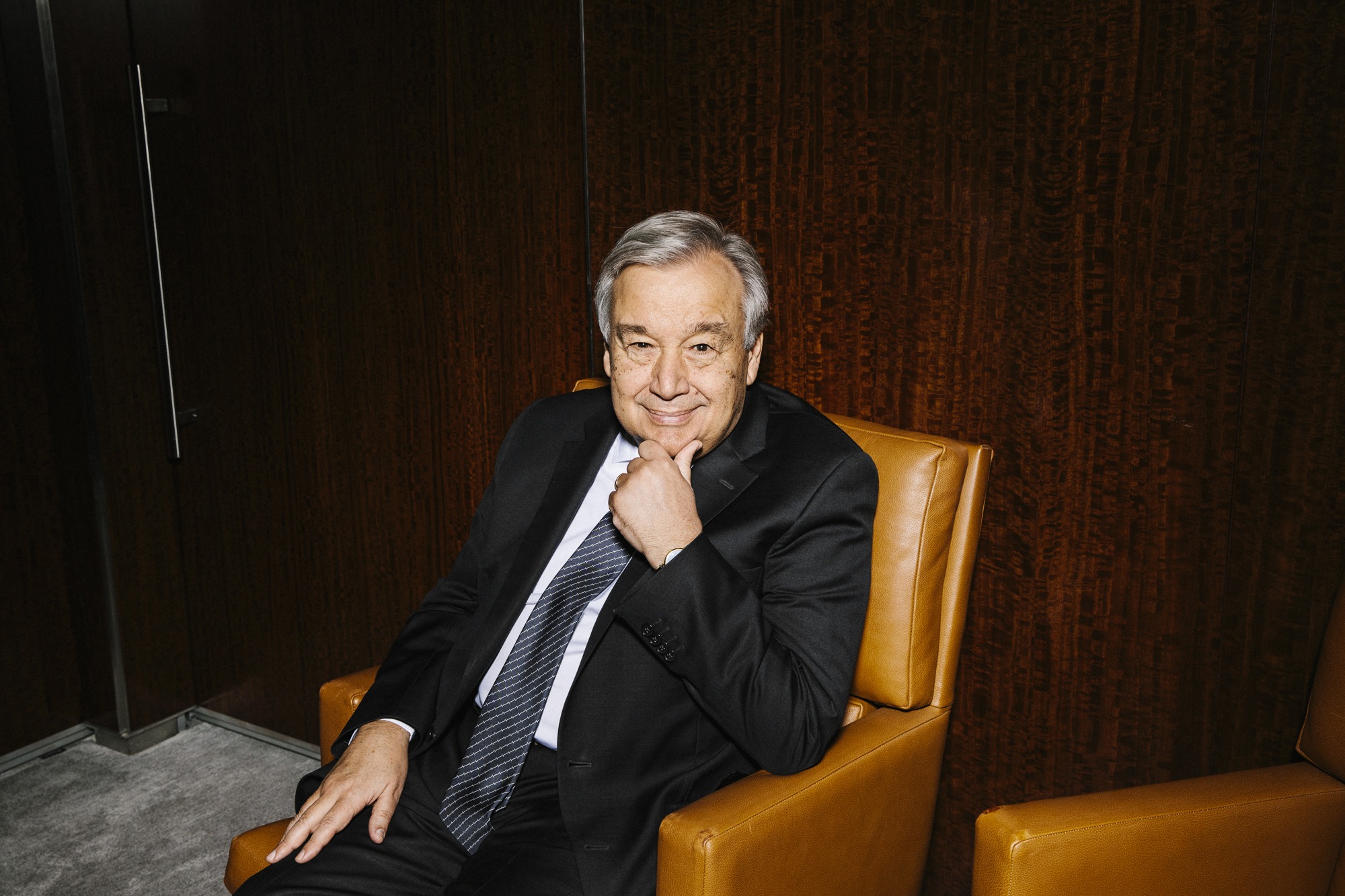 Read more about the article Laurel Golio photograhed Antonio Guterres for WIRED