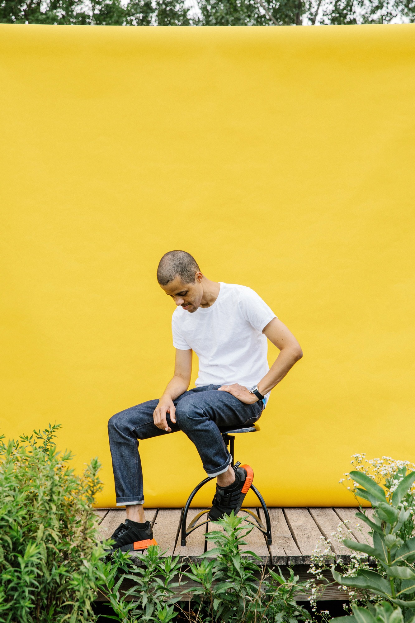 Laurel Golio photographed Jonas Damon for Fast Company AH NEWS